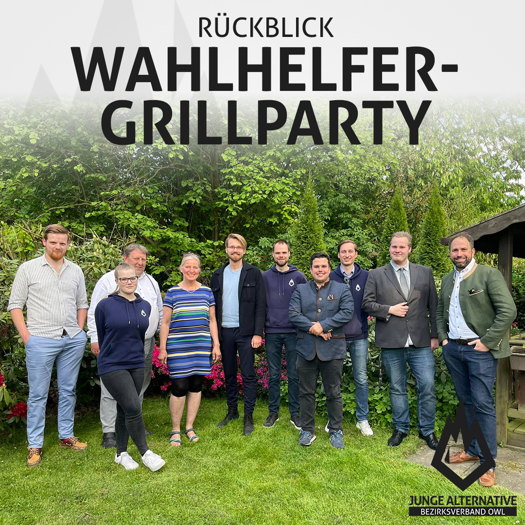 Read more about the article JA OWL Wahlhelfer Grillparty – Rückblick
