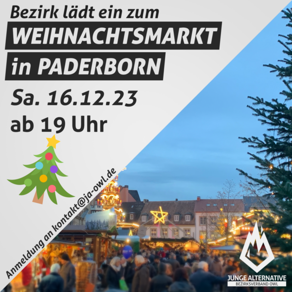 Read more about the article Weihnachtsmarkt in Paderborn 16.12.23