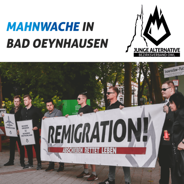 Mahnwache Bad Oeynhausen