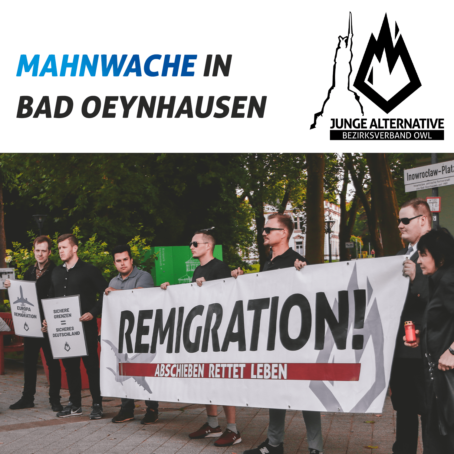Read more about the article Mahnwache Bad Oeynhausen
