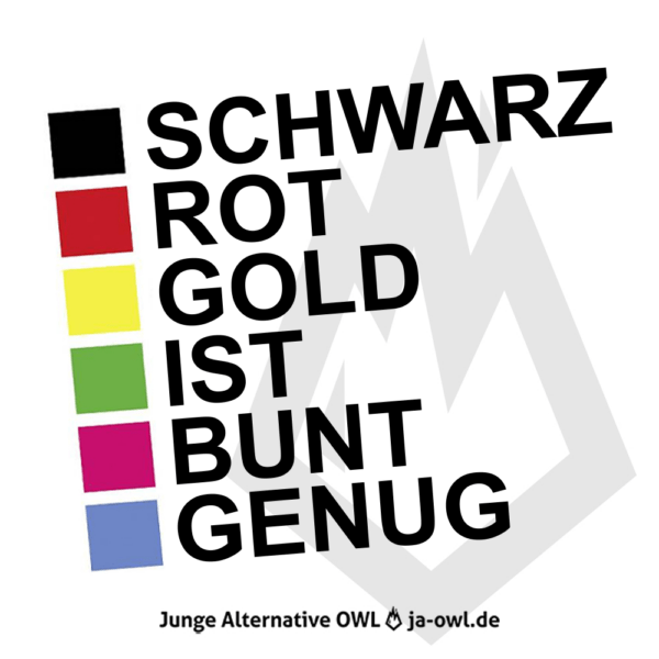 Mehr über den Artikel erfahren Vielfalt? Schwarz rot Gold ist bunt genug